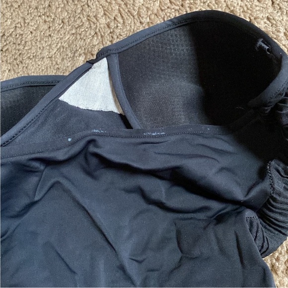 VTG Christian Dior Glamour Black Bullet Bra Swimsuit One Piece Bathing Suit - Picture 10 of 12